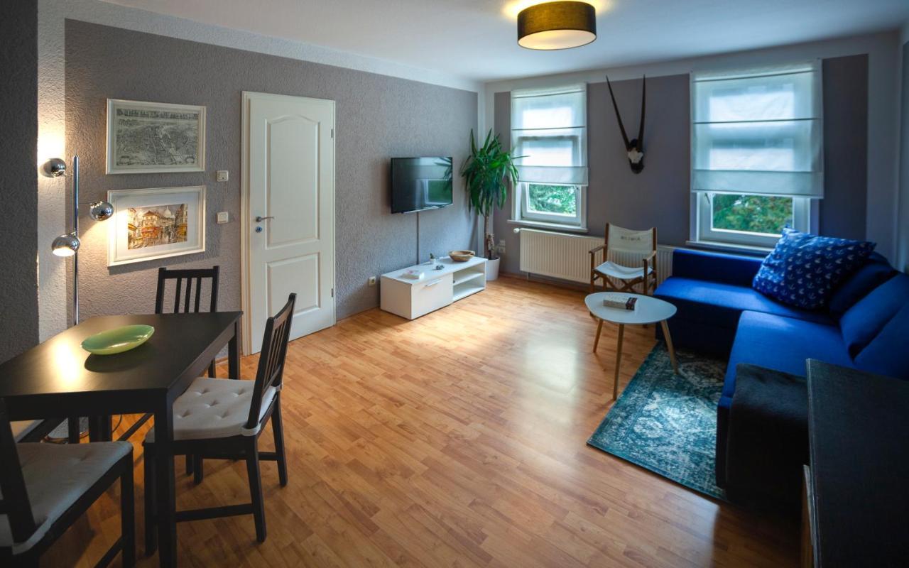 Apartment Ferienwohnung Blumenstadt Erfurt Buitenkant foto