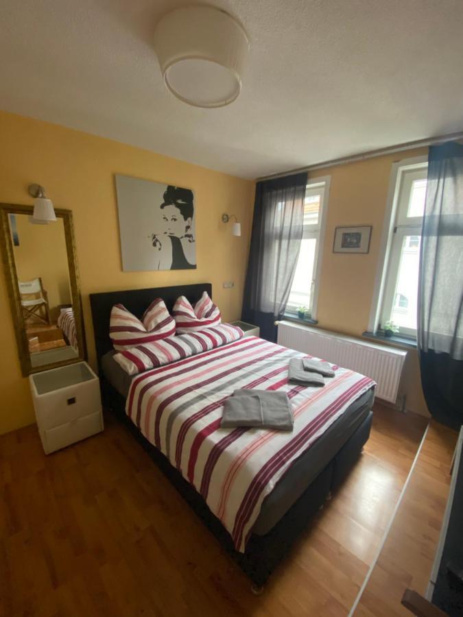 Apartment Ferienwohnung Blumenstadt Erfurt Buitenkant foto